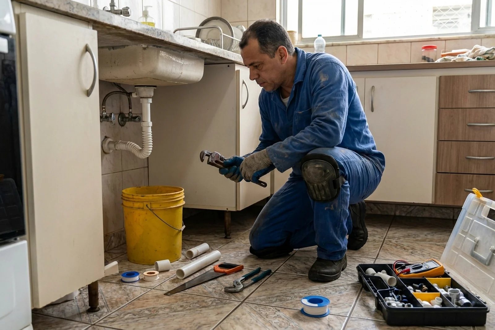 Reparos hidráulicos e detecção de vazamento em Palmas-TO